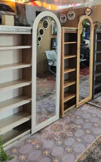 تولیدی جاکفشی ایستاده کمدی آینه دار ریلی