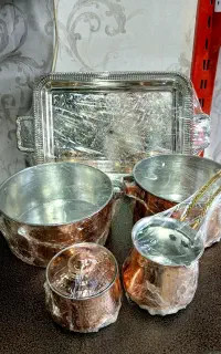 قلیله کاری و آبکاری ظروف