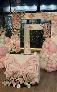 گل آرایی/ بادکنک آرایی/تزئینات مجالس