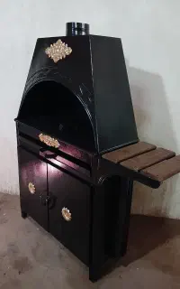 کباب پز ایستاده ۷۰ تا ۱۰۰ سانت باربیکیو منقل ذغالی