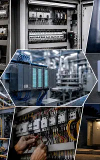 برقکار ساختمانی و صنعتی، تابلو برق ،PLC