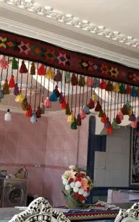 فروش پرده سنتی دستباف کیفیت عالی
