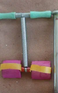 میله بارفیکس و فنر درازنشست