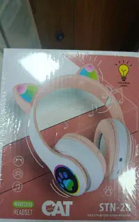 هدفون فانتزی گوش گربه ای چراغدار