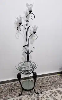 آباژور چراغ دار