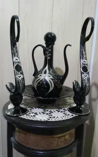 آفتابه لگن و جاشمعی سلطنتی