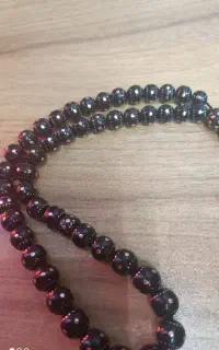 تسبیح مس کوب ونقره کوب بسیار شکیل ومجلسی