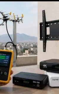 نصب و راه اندازی آنتن ایرانی و....