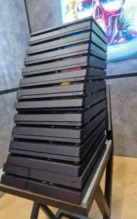 دستگاه ps4 slime کپی خور با دو دسته فول بازی