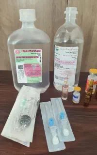 وصل سرم و انواع تزریقات در منزل