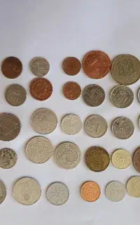 50 عدد سکه خارجی بی تکرار