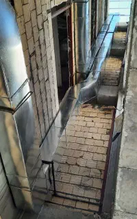 کانال کولرسازی. کانال گرد .دریچه کولر