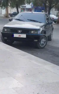 ماشین پژو ۸۳ مشکی پرکلاغی