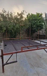 تخت ۳ نفره فلزی