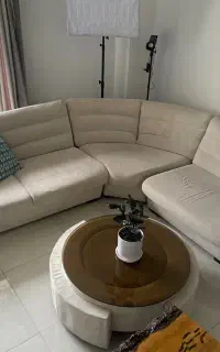 مبل ال با جلو مبلی