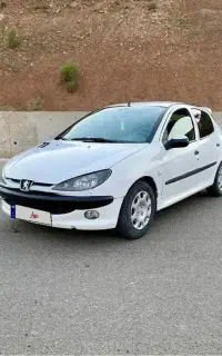 پژو ۲۰۶ تیپ ۲ سفید