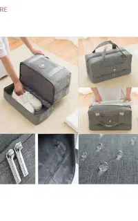 ساک مسافرتی لباس و کفش برزنتی TRAVEL BAG