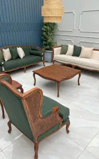 مبل فرانسوی کاناپه تخت