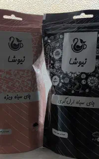 چای سیاه ارل گری و چای سیاه ویژه مارک نیوشا