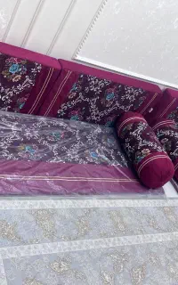ست پشتی و تشک تخت سنتی