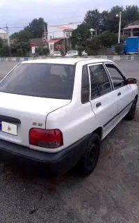 پراید مدل ۹۰ شاسی پلمپ بدون رنگ عروسک
