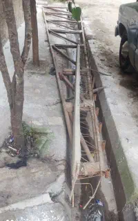 خرپا ۷مترونیم آماده