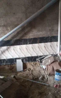 کاشیکاری ونماکاری وموزاییک وسنگ پله وبغل پله