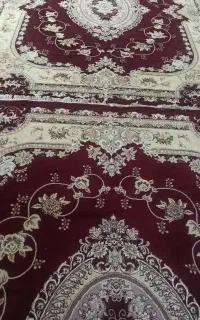 یک جفت فرش دوازده متری زرشکی