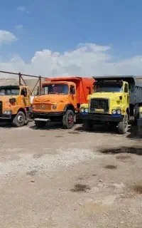 کامیون ولوو بنز کمپرسی باری کشنده میکسر