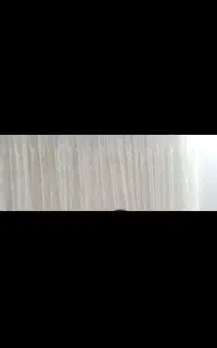۱عدد پرده باسفید زیرش