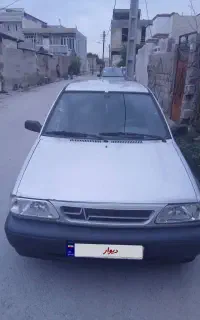 پراید نقره ای
