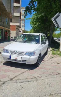 پراید ۱۱۱ فول کم‌کار واقعی بدون رنگ و نقطه عتیقه