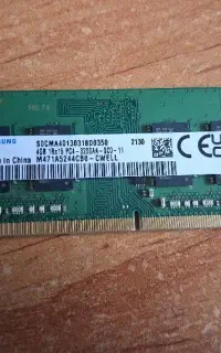 رم لپتاپ سامسونگ ۴ گیگ DDR4