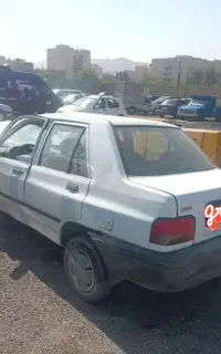پراید آخر ۹۴ تصادفی