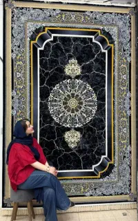 فـرش، ماشـینی&/  مدل سیـزان 12متری