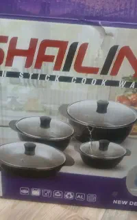 قابلمه گرانیتی ۴تیکه