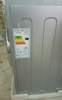 ماشین لباسشویی ناسیونال تمام اتومات نقره ای ۸ کیلو