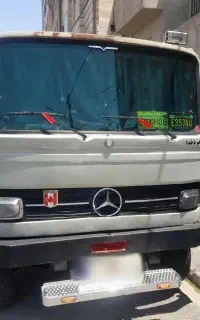 خاور ۶۰۸ بغل باز شو زیر بنز
