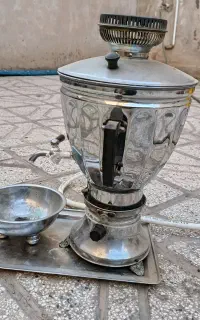 سماور گازی قدیمی سالم و تمیز