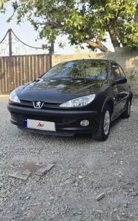 پژو 206 v8 مدل ۱۳۹۱ موتور فرانسه پلمپ