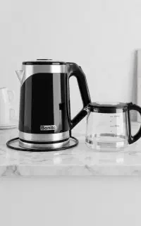 ست کتری برقی و قوری شیشه‌ای برند Bonito (در حد نو)