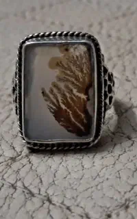 انگشتر عقیق شجر