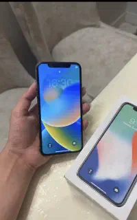 ایفونx64گیگ فیس ایدی سالم