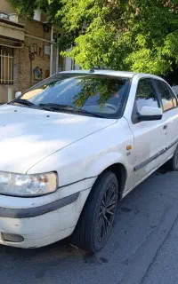 سمند موتور پژو مدل ۹۵ یک گلگیر رنگ