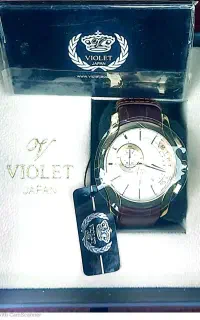ساعت مچی  violet قاب استیل