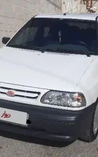 پراید سفید مدل ۹۰