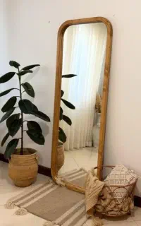 آینه های قدی چوب روس و راش و فلزی