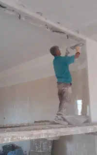 گچکاری  سفید گچ خاک خورده کاری با مدرک فنی حرفه ای