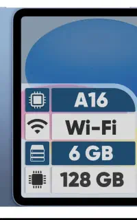 Ipad A16 6/128G wifi