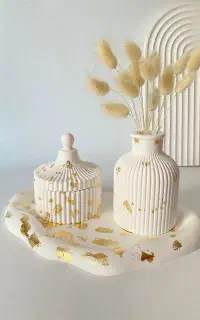 شمع سازی قالب سازی سنگ مصنوعی